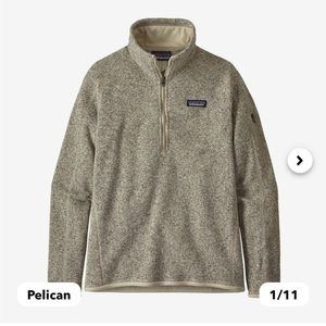 Patagonia - better sweater 1/4 zip.